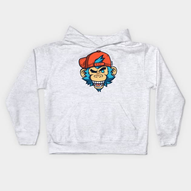 MANKEEBOI WINK Kids Hoodie by mankeeboi